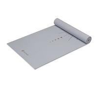 Gaiam - Esterilla de yoga prémium de 6 mm con impresión, extragruesa, antideslizante, para todo tipo de yoga, pilates y entrenamientos de suelo, color violeta