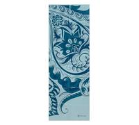 Gaiam Foldable Esterilla de Yoga, Paisley Helada, 68" L x 24" W x 2mm Thick