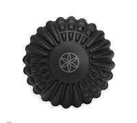 Gaiam Pelota de masaje Restore - Rodillo de espuma de 5 pulgadas semi firme texturizado manual masajeador de tejido profundo para puntos gatillo, liberación miofascial, recuperación muscular del dolor