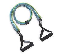 Gaiam Restore - Kit de Bandas de Resistencia 3 en 1 - Cuerda de Ejercicio con Asas de Espuma de Agarre cómodo y Bandas de Fuerza Intercambiables fáciles de Ajustar para Entrenamiento de Alta