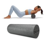 Gaiam Restore - Rodillo de espuma para terapia muscular, gris, 18 pulgadas