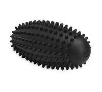 Gaiam Restore - Rodillo vibrador para pies, terapia de masaje vibratorio, bola masajeadora ergonómica texturizada para fascitis plantar, dolor miofascial, arco y pies doloridos (incluye 2 pilas AAA),