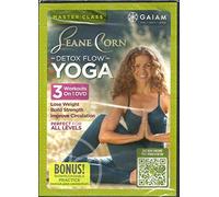 Gaiam Seane Corn Detox Flow Yoga DVD 3 Workouts on 1 DVD - Lose Weight, Build Strength, Improve Circulation