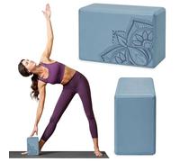 GAIAM Bloque de Yoga "ZONA DE SOMBRA", Azul - 1 pieza GAIAM