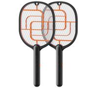 GAIATOP Electric Fly Swatter, 3800V Battery Powered Handheld Fly Zapper, 3-Layer Protection Grid Bug Zapper Racket for Home Bedroom Kitchen Office Backyard Patio Indoor Outdoor