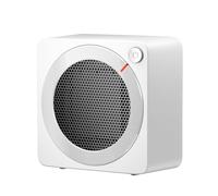 Gaiatop Mini calentador espacial, ligero PTC de cerámica de calentamiento rápido de 500 W de nergética para uso en interiores, sobrecalentamiento y protección de inclinación de 45°,