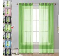 GAIFNAG Cortinas de Salon Modernas 120 x 165 cm Anti Luz Cortina Termica Aislantes Frio y Calor para Salon Cortina Decorativa con Arco para Boda para Fiesta, Telón de Fondo, Verde