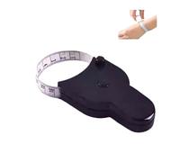 GAILY YOUTH Cinta métrica corporal, cinta métrica telescópica automática de 150 cm, mini cinta métrica para medición corporal, fitness y sastre (negro)