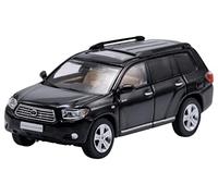 Gaincope Products 1/64 Toyota Highlander (LHD) - Producto ensamblado negro