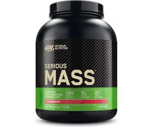 Gainer proteico serious mass fresa Optimum Nutrition TU Unisex