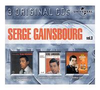 Gainsbourg, Serge - Coffret 3 CD : Serge Gainsbourg Vol. 3 : Couleurs café / Percussion / L'étonnant