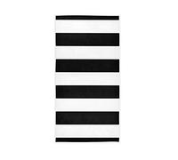 GAIREG Toalla de mano a rayas blancas y negras, 15 x 30 pulgadas, toallas suaves altamente absorbentes para baño, gimnasio, espectáculo, hotel, spa