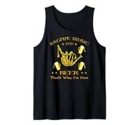 Gaita Musical con diseño de Gaita Escocesa Camiseta sin Mangas