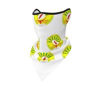 Gaiter Cuello Creativo Madagascar Emblema Nacional Protección Solar UV Transpirable Máscara Facial Esquí Hombre Mujer Versátil Bufanda Bandana Cubrecabeza Deporte Exterior