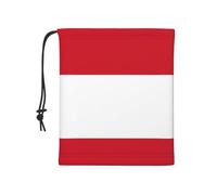 Gaiter Cuello Indonesia Bandera Decoración Facial Premium Media Bufanda Tubo Multifuncional Para Tenis Deporte Hombre Mujer Talla única