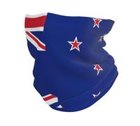 Gaiter Cuello Nueva Zelanda Bandera Decoración Facial Premium Media Bufanda Tubo Multifuncional Para Tenis Deporte Hombre Mujer Talla única