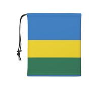 Gaiter Cuello Ruanda Bandera Decoración Facial Premium Media Bufanda Tubo Multifuncional Para Tenis Deporte Hombre Mujer Talla única
