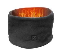 Gaiter de cuello calefactable fora invierno, calentador de cuello USB con 3 niveles de calor, cálido fora bufanda eléctrica, lavable fora hombre y mujer, senderismo, esquí, Navidad