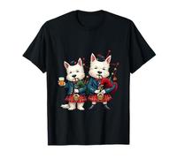 Gaiteros Burns Night West Highland Terrier Camiseta