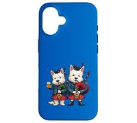 Gaiteros Burns Night West Highland Terrier Carcasa para iPhone 16