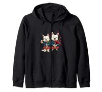 Gaiteros Burns Night West Highland Terrier Sudadera con Capucha