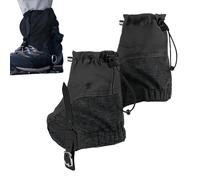 Gaiters bajos impermeables, protectores de brillo de luz para senderismo, senderos, trekking, carrera, protección contra la mues