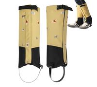 Gaiters Impermeables De Pierna - Gaiters De Pierna Para Niños, Guardias De Zapatos No Resbalón Ajustable Impermeable Para Chicas Jóvenes | Gaiter De Nieve Senderismo Para Escalar, Esquiar, L