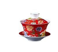 Gaiwan De Porcelana Azul Y Blanca Pintada A Mano, Juego Té Kung Fu, Taza, Cuenco For Viajes, Hervidor Fácil, 200ml, 300ml La Elegancia Es Atemporal(300ml)