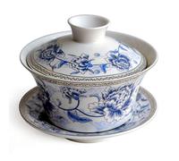 Gaiwan - Juego de taza de té (porcelana, 200 ml)