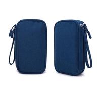 GAJES Bolsa de almacenamiento de suministros para diabéticos, funda de transporte portátil para medidor de glucosa para bolígrafo de insulina, kit de prueba de azúcar en sangre, tiras reactivas,