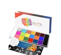 GAJUS Body Paint Kit - Vibrant, Non-Toxic, Washable Body Art Paint for Kids & Adults - Perfect for Face Painting, Halloween, Parties & Creative Fun - 12 Colors with Brushes & Sponges