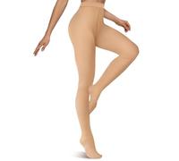 GAJUS Medias Térmicas Mujer Forro Elástico Mallas Cálidas de Invierno Pantymedias Térmicas Ajustables para Frío Extremo con Refuerzo en Punta y Tobillo
