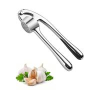 GAJUS Prensa manual para ajo y jengibre sin pelar, con máximo efecto de palanca. Diseño resistente y apto para lavavajillas, ideal para prensar fácilmente ajos y jengibre sin necesidad de pelar.