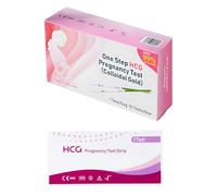 GAJUS Prueba de Embarazo, 20 Tiras Reactivas de Alta Sensibilidad 10 mUI/ml para Detección Ultra Temprana, Resultados Rápidos y Confiables en Minutos