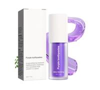GAJUS Purple Blanqueador Dental Pasta de Dientes Blanqueadora y Correctora de Color, Serum Gel para Quitar Manchas y Blanquear Dientes Instantáneamente, Kit Cuidado Oral Profesional,30ml