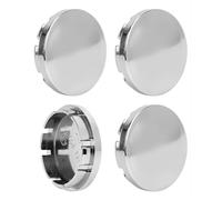 GAJUS Tapas de Llantas Universales de Cromo, 4 Piezas Cubiertas de Buje de Rueda con Material Resistente, Accesorio Exterior Universal para Vehículos con Medidas Ajustables para Ruedas de Coche