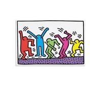 GAJUYL Keith Haring - Póster de arte pop sin título (danza) para pared, lienzo impreso, decoración del hogar, sin marco, 30 x 45 cm