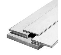 Gal Industrial Perfil plano de aluminio de aluminio, perfil plano, 90 x 3 mm, longitud 40 cm, barra plana de aluminio, material plano