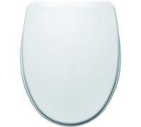 Gala asiento colección Elia modelo G5137001 - Repuesto de tapa fija, para Inodoro/WC, acabado color blanco, 35 x 4,5 x 44,8 cm