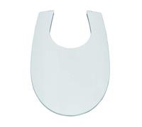 Gala Elia - Tapa ABS para Bidé, Incluye Kit de Fijación y Bisagras de Acero Inoxidable, Color Blanco, Medidas 54.5 x 3.5 x 35.5 cm - Modelo G5137101