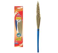 Gala - Escoba sin polvo XL, tamaño extra grande, escoba india Savarani Indian Jhadu Zadu (paquete de 1)