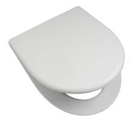 Gala - Asiento fijo metropol liso para inodoro blanco