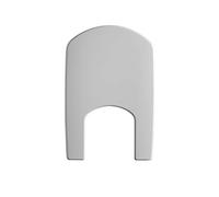 Gala Smart - Tapa Bidé - Forma Ovalada - Incluye Kit Fijación - Bisagras Acero Inoxidable - Fácil Limpieza - Color Blanco Brillo