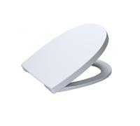 Gala Street - Asiento Fijo para Inodoro, Incluye Kit de Fijación y Bisagras de Acero Inoxidable, Color Blanco, Medidas 42.5 x 35 x 16 cm - Modelo G5127201