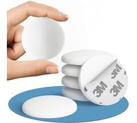 GALACE Tope de Puerta Autoadhesivo Blanco [6 unidades] - 40mm Topes de Puerta - Door Stopper Silencioso y Protector de Pared para Puertas, Muebles y Ventanas - Topes de Puertas de Suelo
