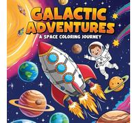 Galactic Adventure: A Space Coloring Journey: space coloring book for kids includes Rockets, Planets, Aliens, and Astronauts and Space Coloring Pages (Coloring World Escapes)