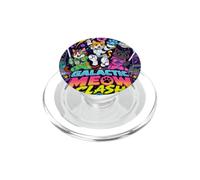 Galactic Funny Clash Space Cats Illustration Graphic Cartoon PopSockets PopGrip para MagSafe