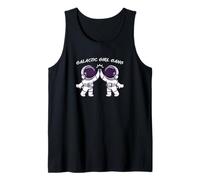 Galáctica chica pandilla futuro astronauta Camiseta sin Mangas