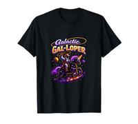 Galáctico GAL-Loper Astronauta Cowboy Unicornio Wrangler Camiseta