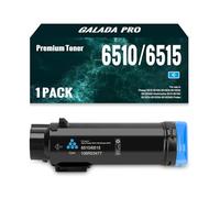 Galada pro Cartucho de tóner remanufacturado 6510 6515 de repuesto para impresora Xerox 106R03477 para Xerox Phaser 6510, WorkCentre 6515 (1C)